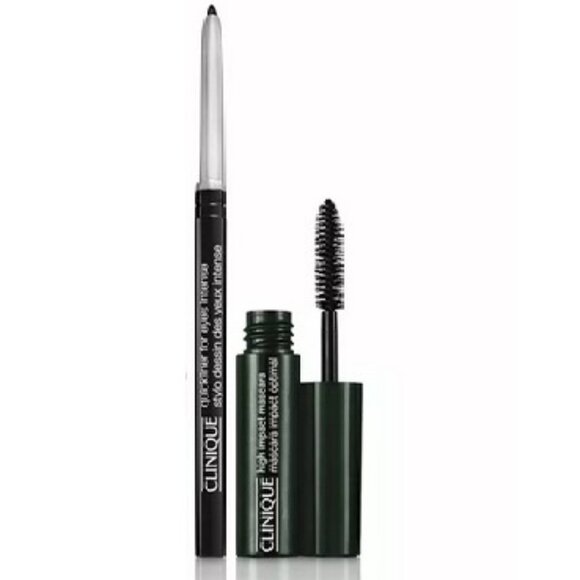Clinique Other - CLINIQUE 2pc LOT Quickliner Eyeliner (INTENSE BLACK) High Impact Mascara (BLACK)